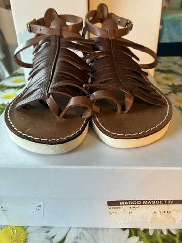 Marco massetti leder sandalen - marco,