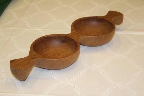 Vintage teak schale - teak,