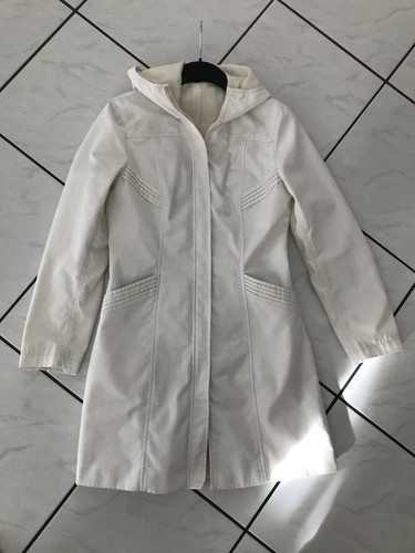 Mantel jacke 38 - mantel, weiß