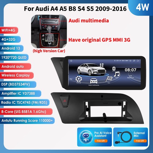 Für audi a5 b8 - 10,25"für,