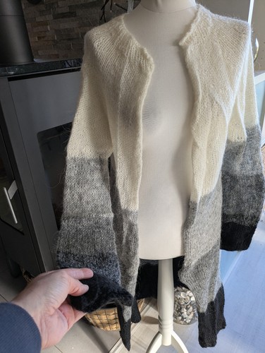 Handarbeit lange strickjacke - lange,