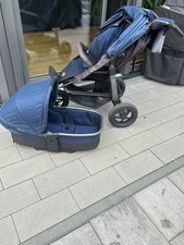 TFK Mono Kombi-Kinderwagen Babywanne/Sportwagen Premium Blau