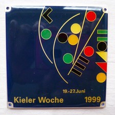 Kieler Woche Plakette 1999 vom