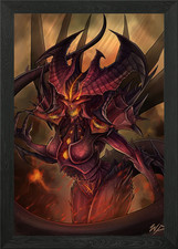 Diablo Gerahmtes Wandbild