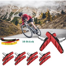 10x Fahrrad V-Bremsbeläge Bremsklötze Bremsbacken Bremsschuhe 70 mm V-Brake MTB