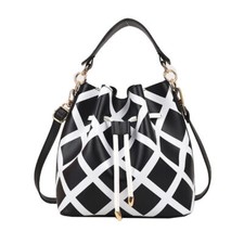 Damen Tasche Beutel Leder