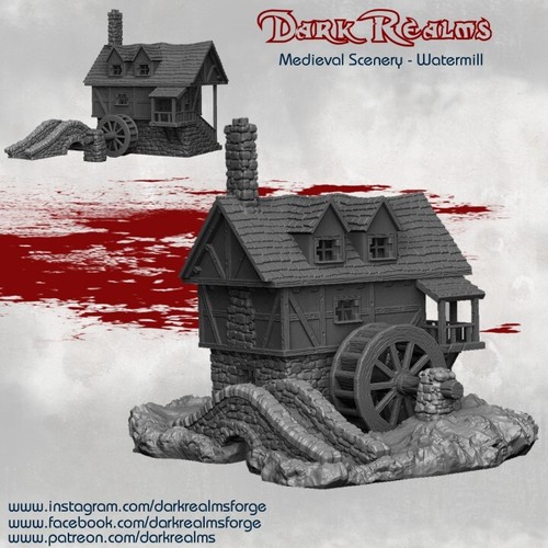 Dark realms medieval scenery - dark,
