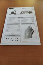 Prospekt Datenblatt ATLAS ATL 25.11 Telekop-Lader Stapler  brochure