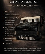 Bugari Akkordeon gebraucht 120