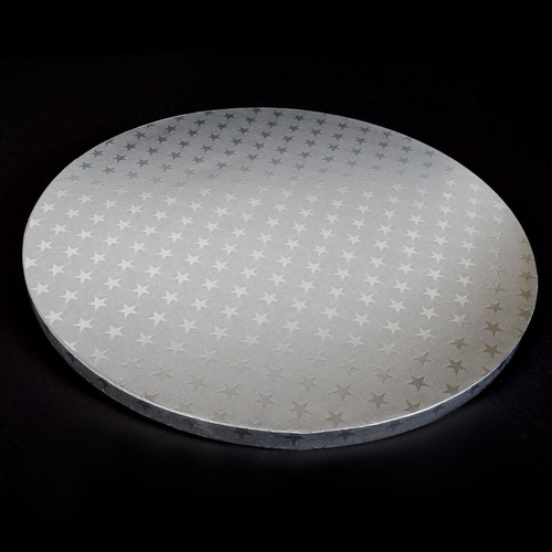 Cakeboard silber 30cm 12mm - 5x,