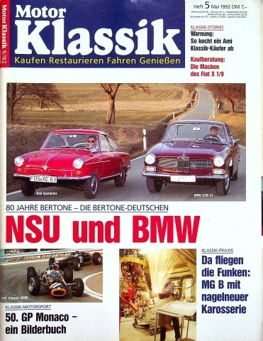 Motor klassik 1992 - motor, 05/1992