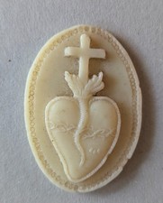 Wachsrelief, "Herz Jesu"