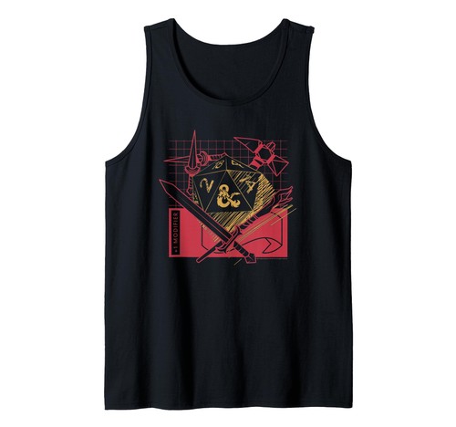 Dungeons dragons tank top - dungeons, &