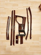 BMW E39 Interieurleisten Dekor Nussbaum Holz dunkel TOP ZUSTAND 