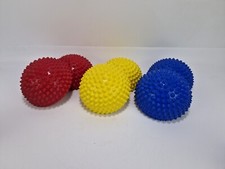 2x TOGU SENSO-Balance-Igel Ø16 cm  Igelball Noppenball rot gelb blau