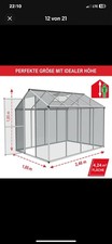 Gewächshaus Aluminium Glas