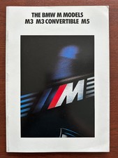 Prospekt / brochure BMW M