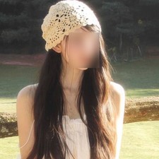 Trendige Strickmütze mit