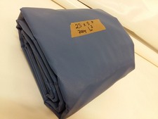 LKW-Plane, Gewebeplane: 2,5 x 5,0m -- Blau * -- ca.700g/m² -- Einseitig *