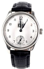 seltene Hacher Big Date Uhr 42mm Sichtboden aus Neuberg