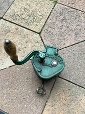 Hünersdorff Bohnenschneider Gusseisen Vintage