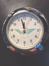 Harley, Lenker Uhr, HOG Ziffernblatt, Gebraucht, Chrom, mechanisches Uhrwerk,