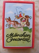 Märchenquartett Märchen Quartett Kinder Kartenspiel komplett Spielkarten vintage