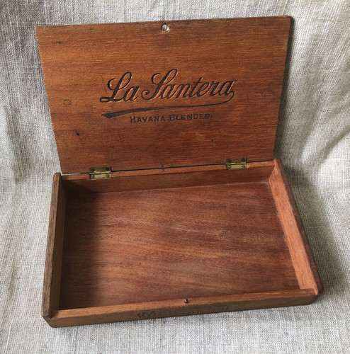 Vintage zigarrenkiste holz - vintage,