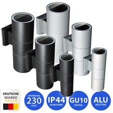 GU10 Alu Außenleuchte IP44