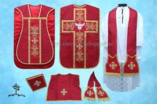 Römische Rot Messgewand