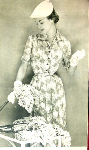 Altes modeheft von 1955 - modeheft,
