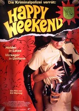 Happy Weekend - Plakat 160x120cm zweiteilig gefaltet(G)