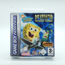 SpongeBob Schwammkopf Kreatur aus der krossen Krabbe - Nintendo Game Boy Advance