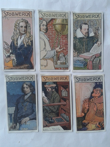 Sammelbilder berühmte - 6, "berühmte