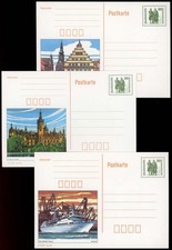 DDR P 109/01-03 ungebraucht
