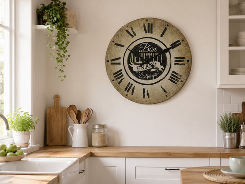 Clayre eef wanduhr deko - eef,