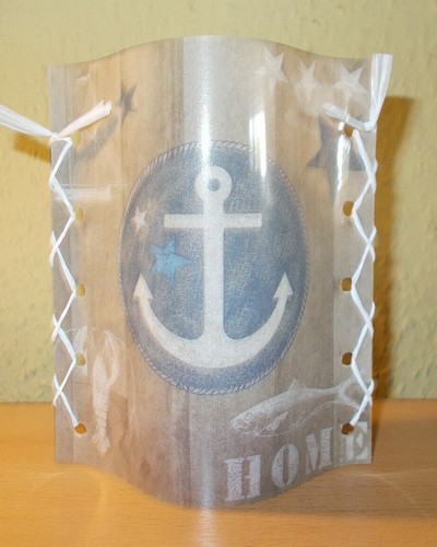 Deko windlicht ankeer maritim - ankeer,