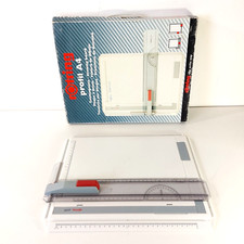 Vintage ROTRING Zeichenbrett A4 für technische Zeichnung Deutschland 80er Jahre