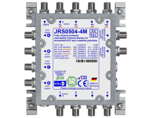 Jultec jrs0504 unicable - jrs0504-4m,