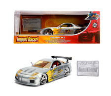 Jada Toys 253745004 Mazda RX7 1993 Import Racer 1:24 Modellauto