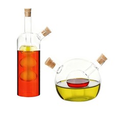 Essig Öl Flasche Essig und