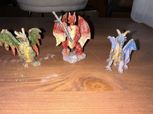 Drachen figuren set stück - drachen, 3