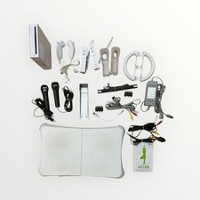 Nintendo Wii Konsole & Wii Fit Board & Extras - Komplettpaket