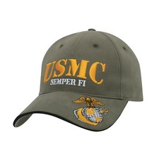 US Marine Corps Usmc Eag Semper Fi Ega Army Mütze Cap olive drab Hat