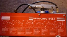 Prüfpumpe, Abdrückpumpe Manuell Druckprüfpumpe Füllpumpe 12L 50bar Befüllpumpe