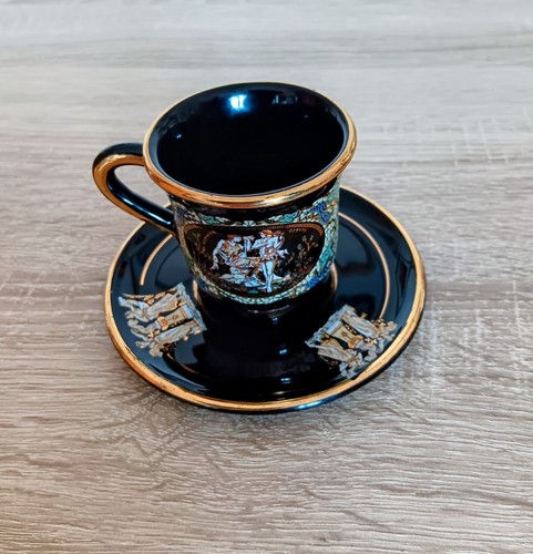 Griechische espressotasse mit - griechische,