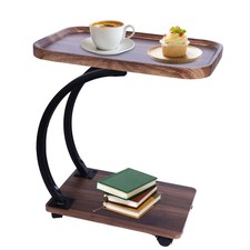 Beistelltisch C-Form Vintage