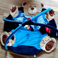 Wunderschöner Spielebogen unbenutzt m. Erlebnisdecke Krabbeldecke in Bärform