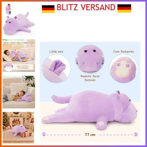 Nilpferd plüschtier xxl cm - 77,