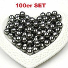 100 Stk STAHLKUGELN 8mm für STEINSCHLEUDER MUNITION Zwille Slingshot KUGELN NEU